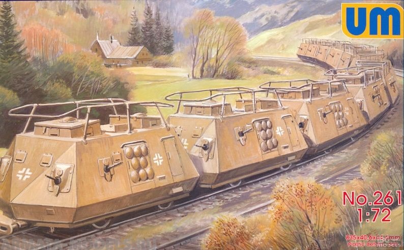 UM261 Разведывательный бронепоезд Le.Sp UM