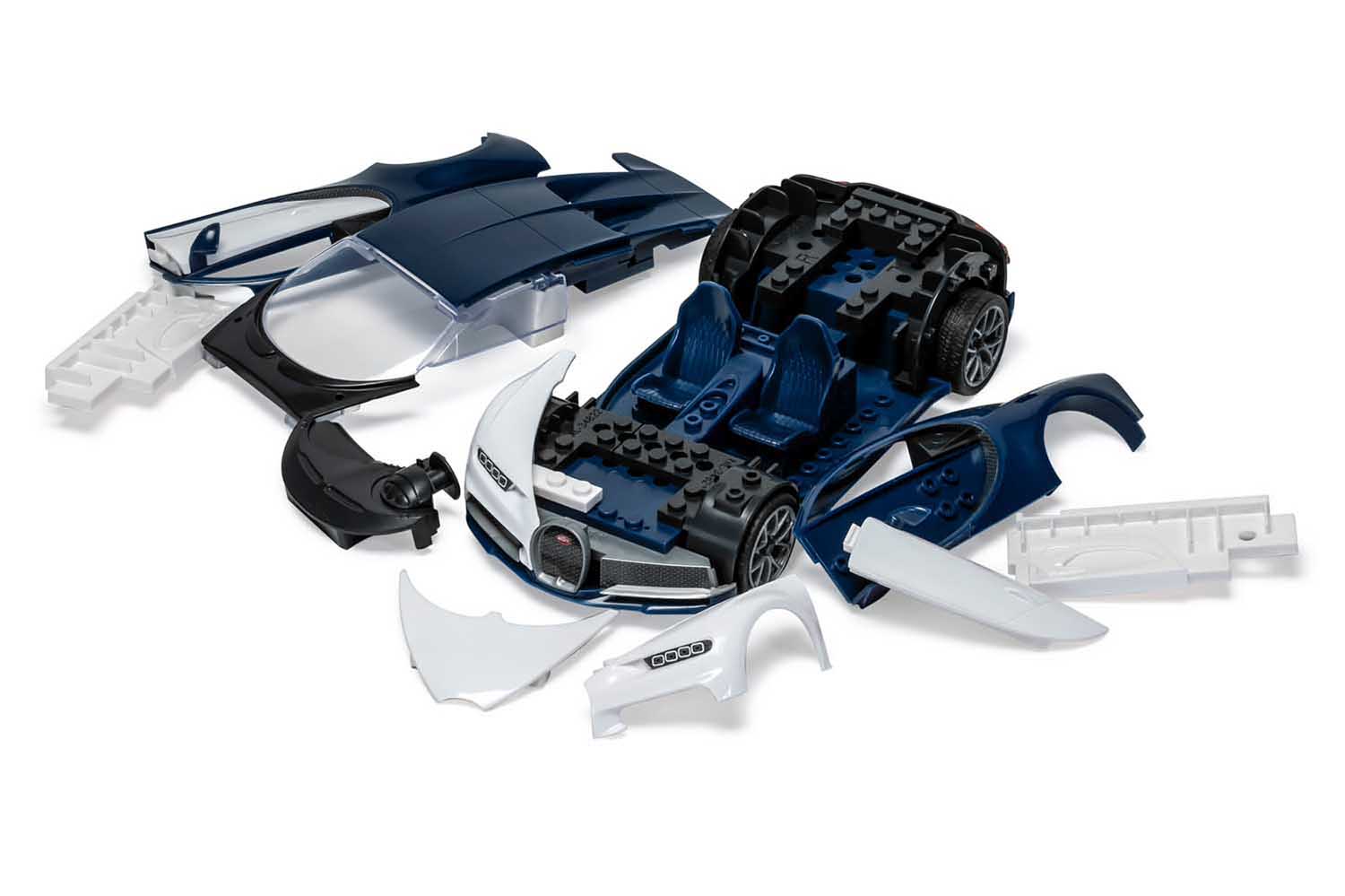 J6044 Сборная модель-конструктор  QUICKBUILD Bugatti Chiron Airfix