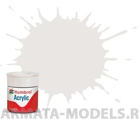 AB2417 Краска акриловая железнодорожные цветаCoach Roof Off-White RC417 Acrylic Rail Paint