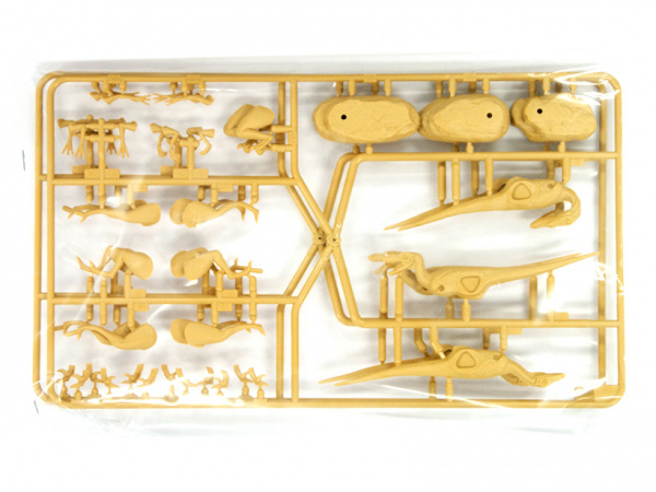 60105T Диорама Велоцирапторы (Velociraptors Diorama Set) Tamiya