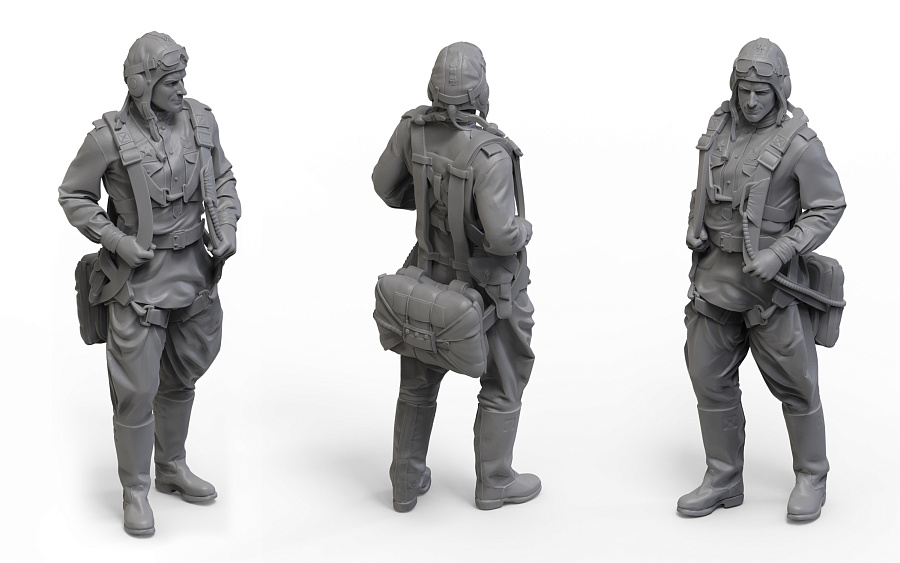 4826ГП  Советский двухместный штурмовик Ил-2 (обр. 1943) В.Т. Алексухин Звезда