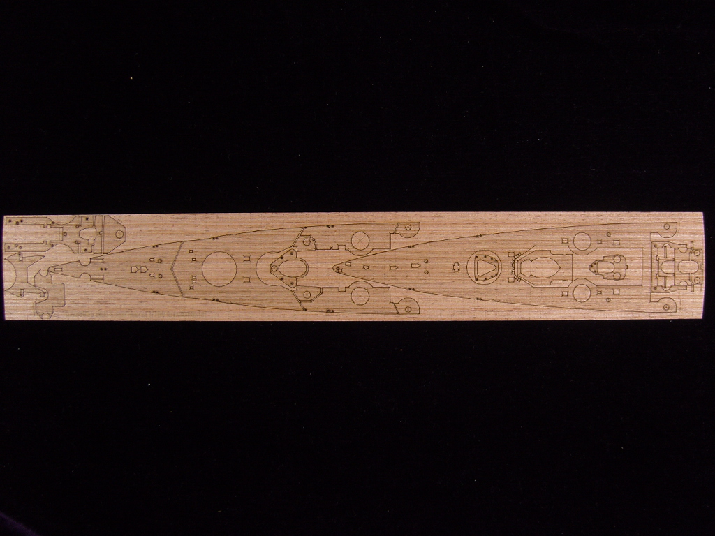 AW20050 Деревянная палуба для DKM Scharnhorst