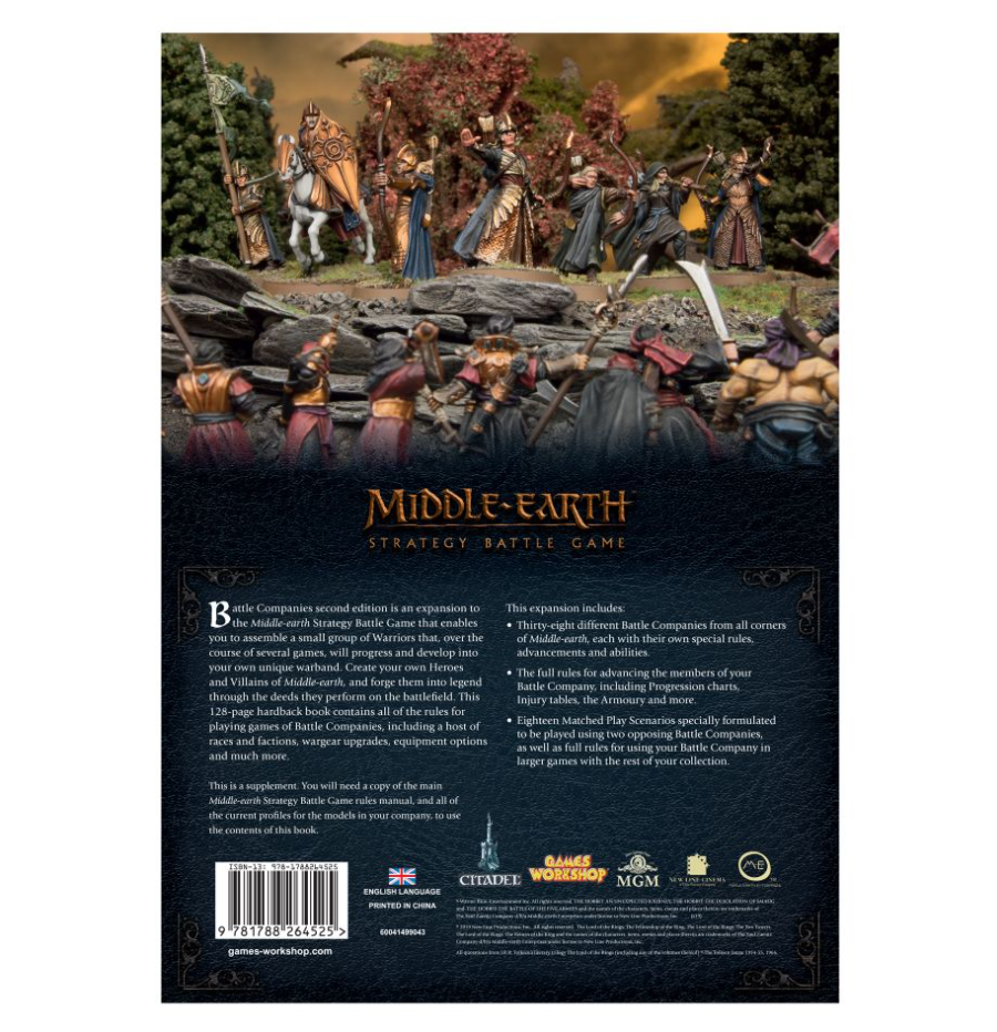 30-09-60GW Книга Средиземье: Военные кампании (англ.) (Middle-earth Strategy Battle Game: Battle Companies (Eng))