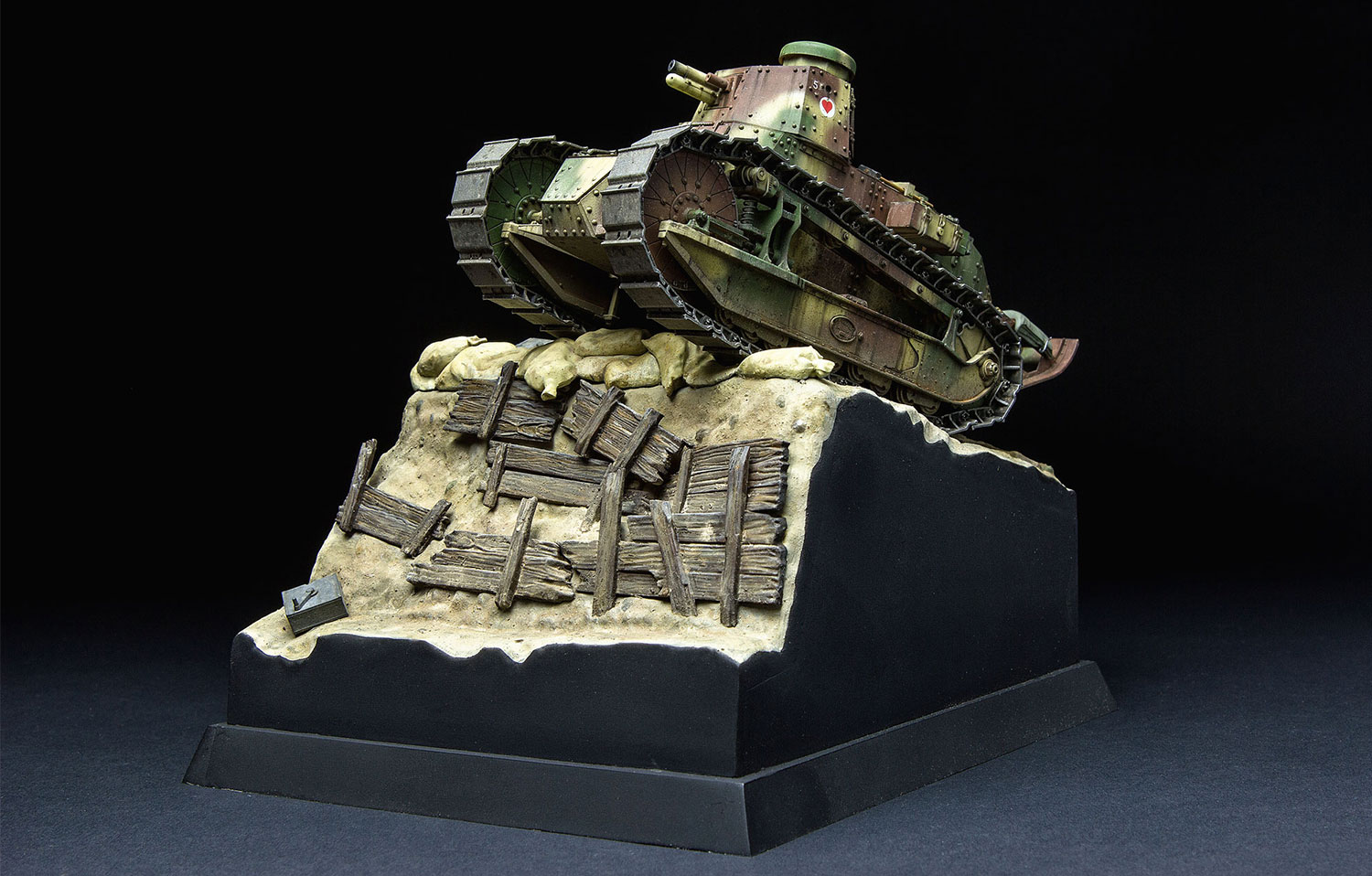 TS-011 FRENCH FT-17 LIGHT TANK (RIVETED TURRET) Meng