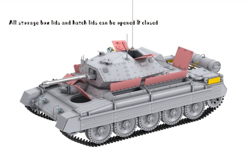 BT012 British cruiser tank, crusader MKIII BORDER MODELS
