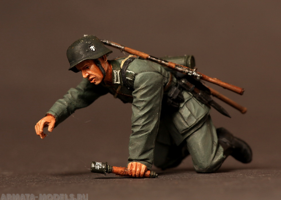3525SOGA German infantryman. 1939-42 SOGA Miniatures