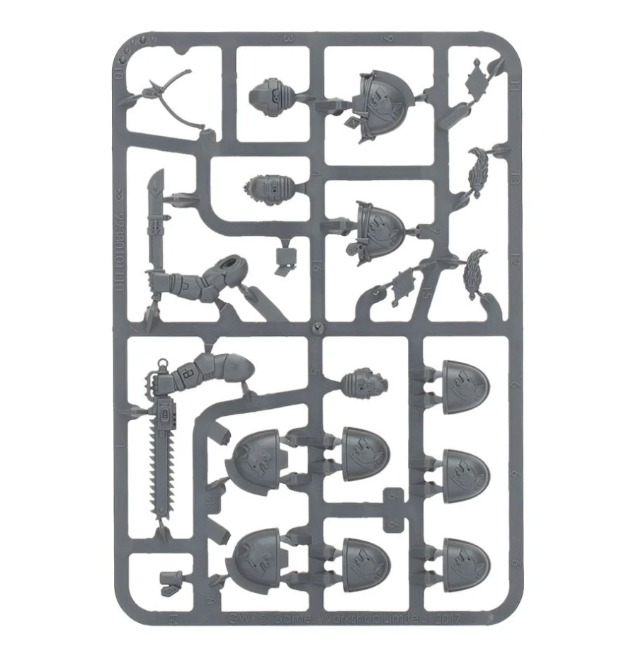 53-25GW Набор улучшений для Примарисов Космических Волков (Space Wolves Primaris Upgrades)