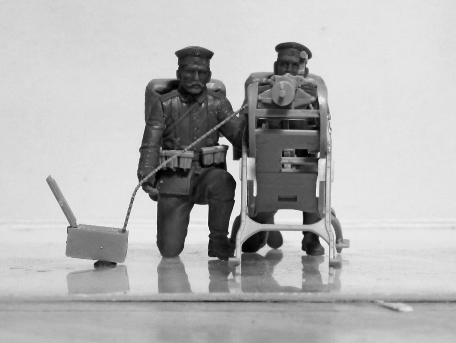 35711 Фигуры, Германский пулеметный расчет І МВ ICM