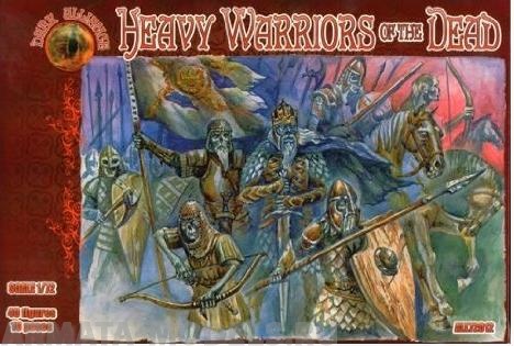 ALL72012Фигуры Heavy Warriors of the Dead 1/72 Dark Alliance