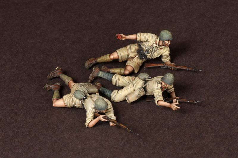3621SOGA Italian Guastatori in North Africa. SOGA Miniatures