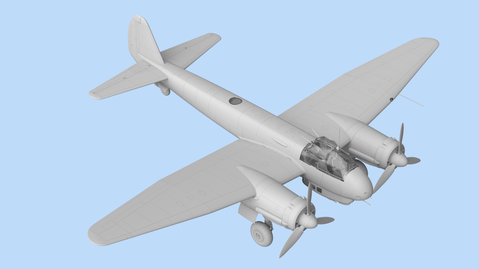 48238 Ju 88С-6, Германский тяжелый истребитель ІІ МВ ICM