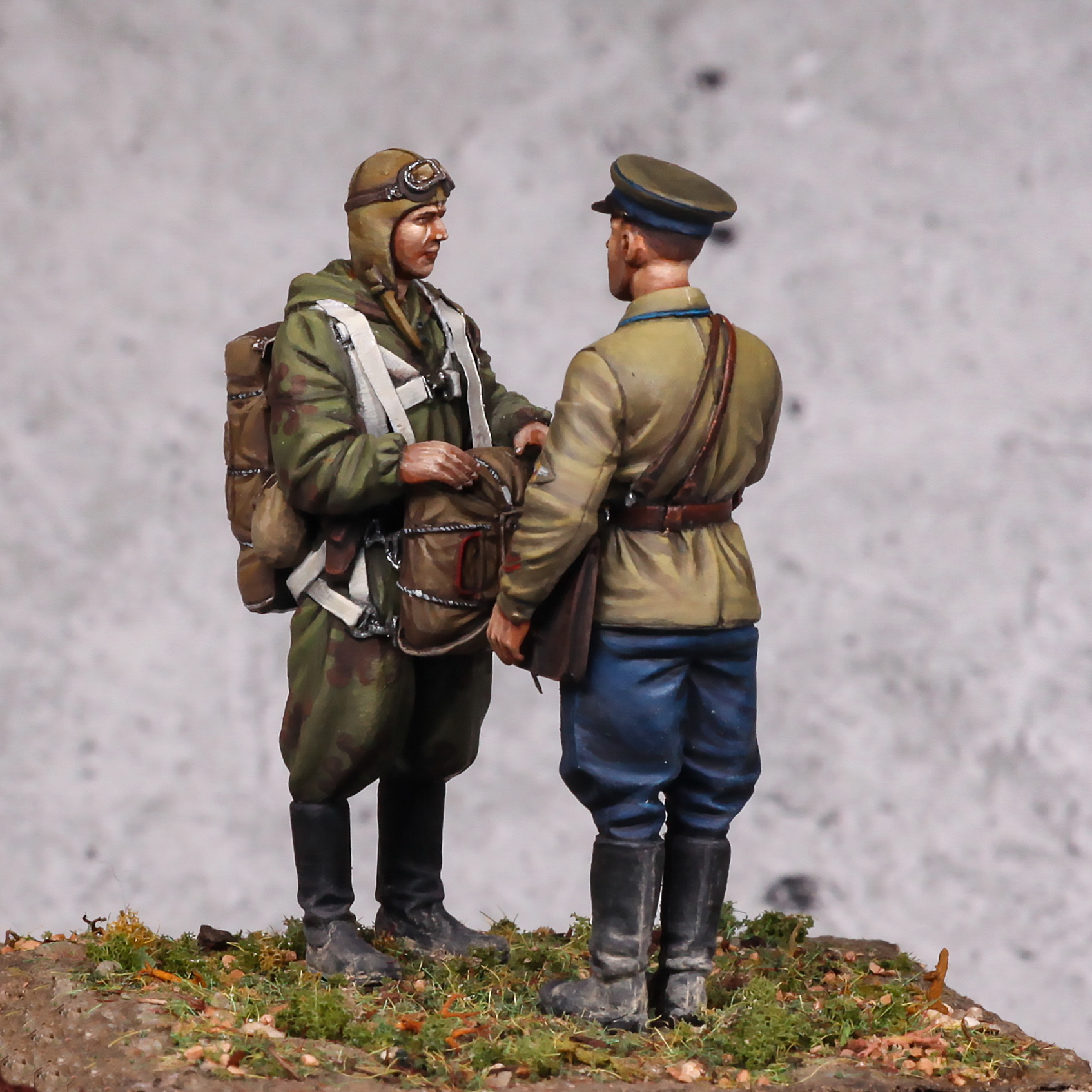 3102SOGA Командиры ВДВ РККА.1941г. SOGA Miniatures