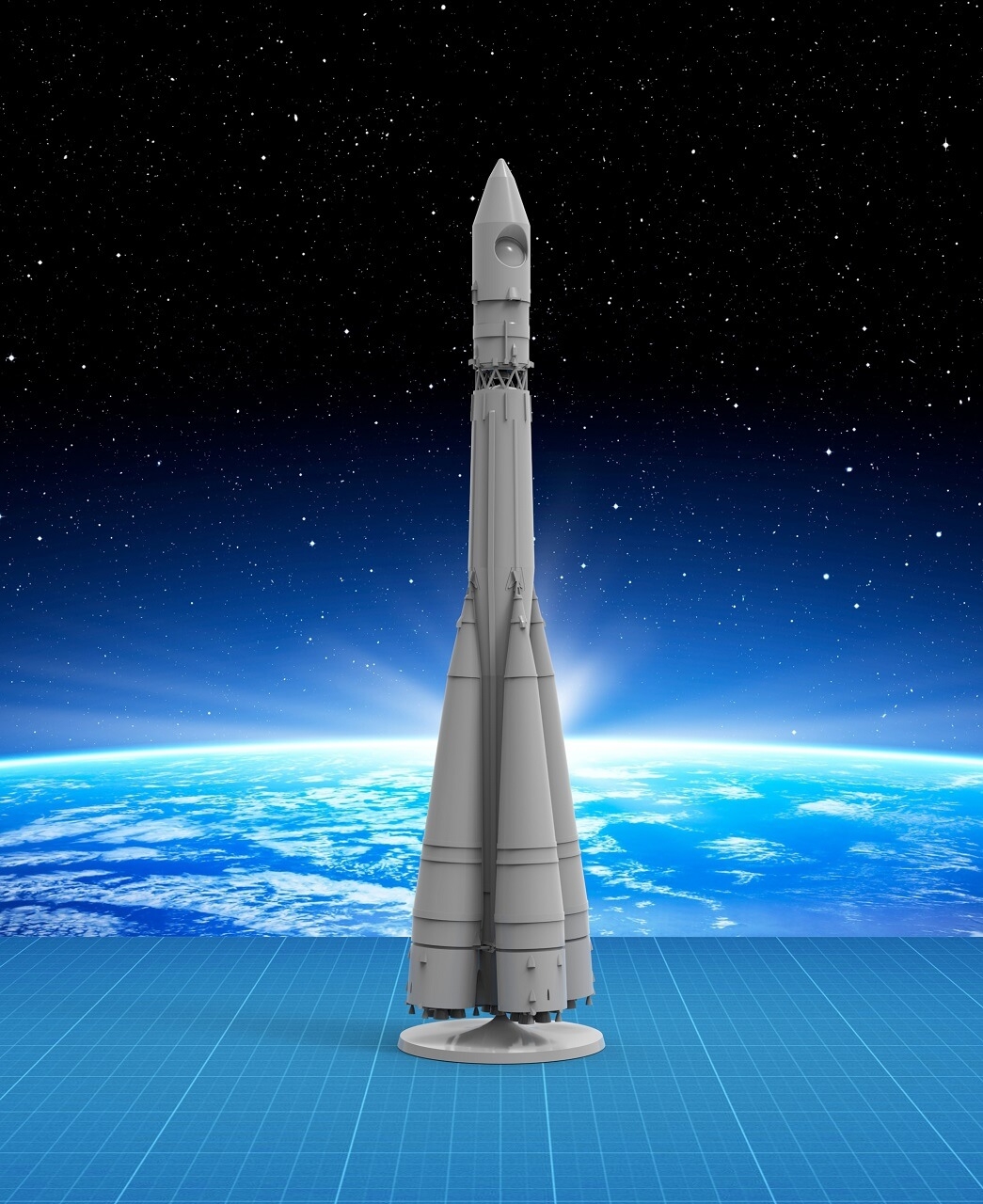 ЕЕ144300 Ракета-носитель "ВОСТОК" Восточный экспресс