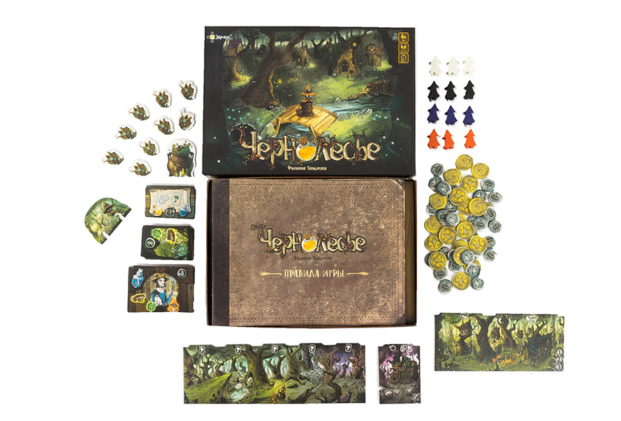 BG17034EUR Игра настольная Чернолесье