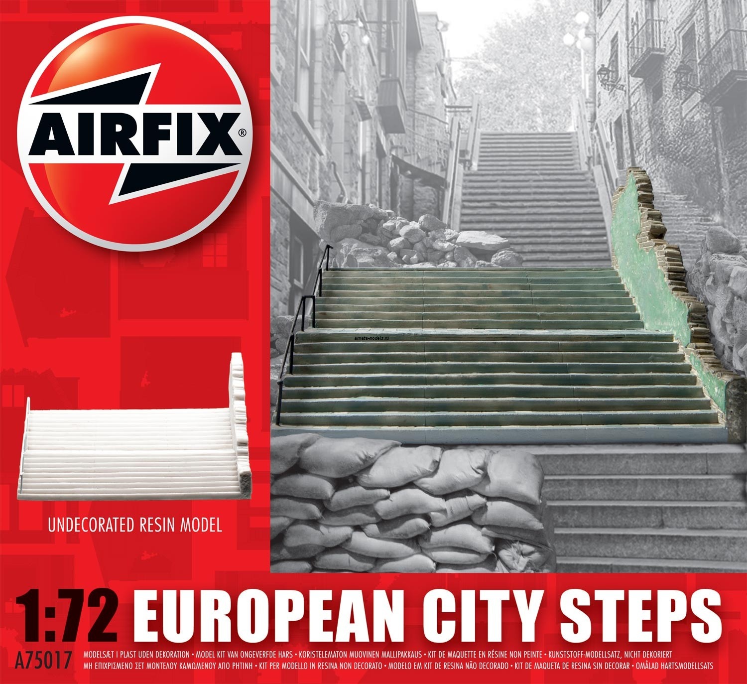 A75017 Сборная модель здания European City Steps