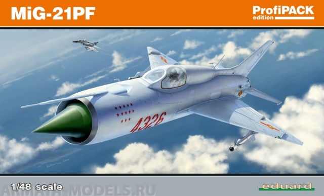 8236 Самолет MiG-21PF EDUARD