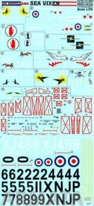 PS72-050 Декаль SEA VIXEN