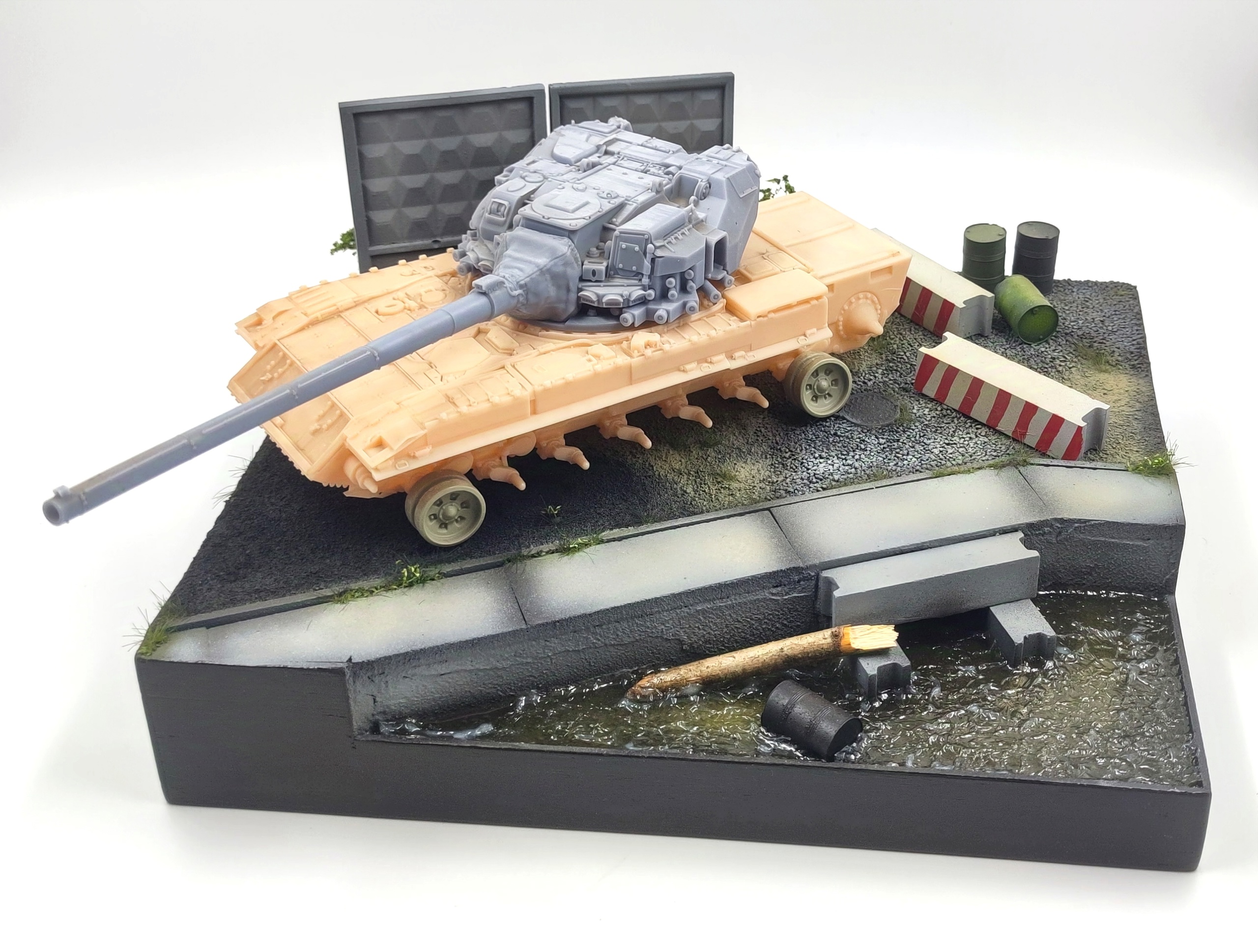 HE-35130 Подставка заброшенная дорога в часть Размер 35*30см