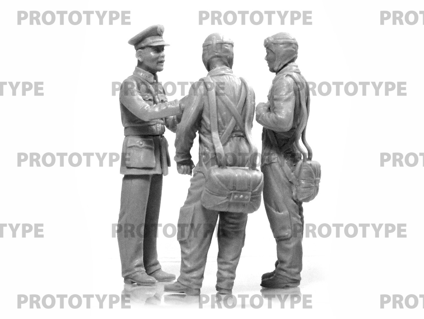 32115 Фигуры, Пилоты ВВС Китая II МВ ICM