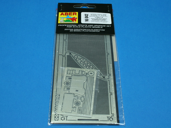 ABR-16-042  Дополнения для  Tiger II Porsche- Vol.8- Anti Mine Mesh plus some extra parts для Tamiya/Trumpeter 1/16