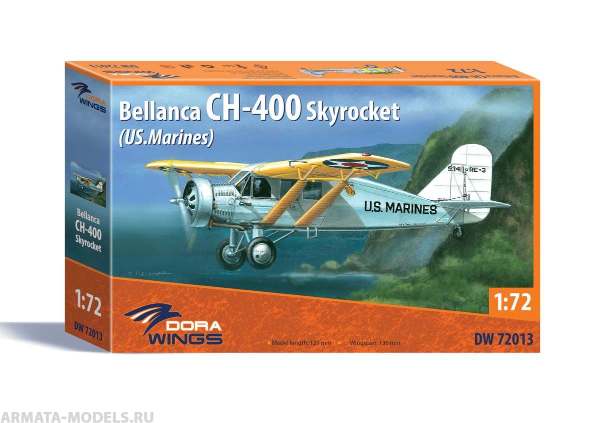 DW72013 Bellanca CH-400 Skyrocket (U.S. Marines) Dora Wings