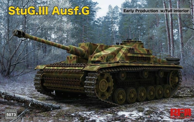 RM-5073 StuG. III Ausf. G Early Production with full interior Rye Field Model (RFM)