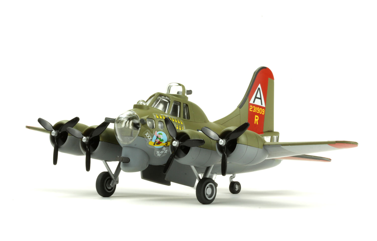 mPLANE-001 B-17G FLYING FORTRESS BOMBER Meng