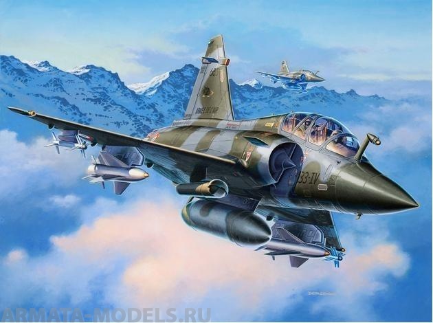 04893 Штурмовик Mirage 2000D Revell