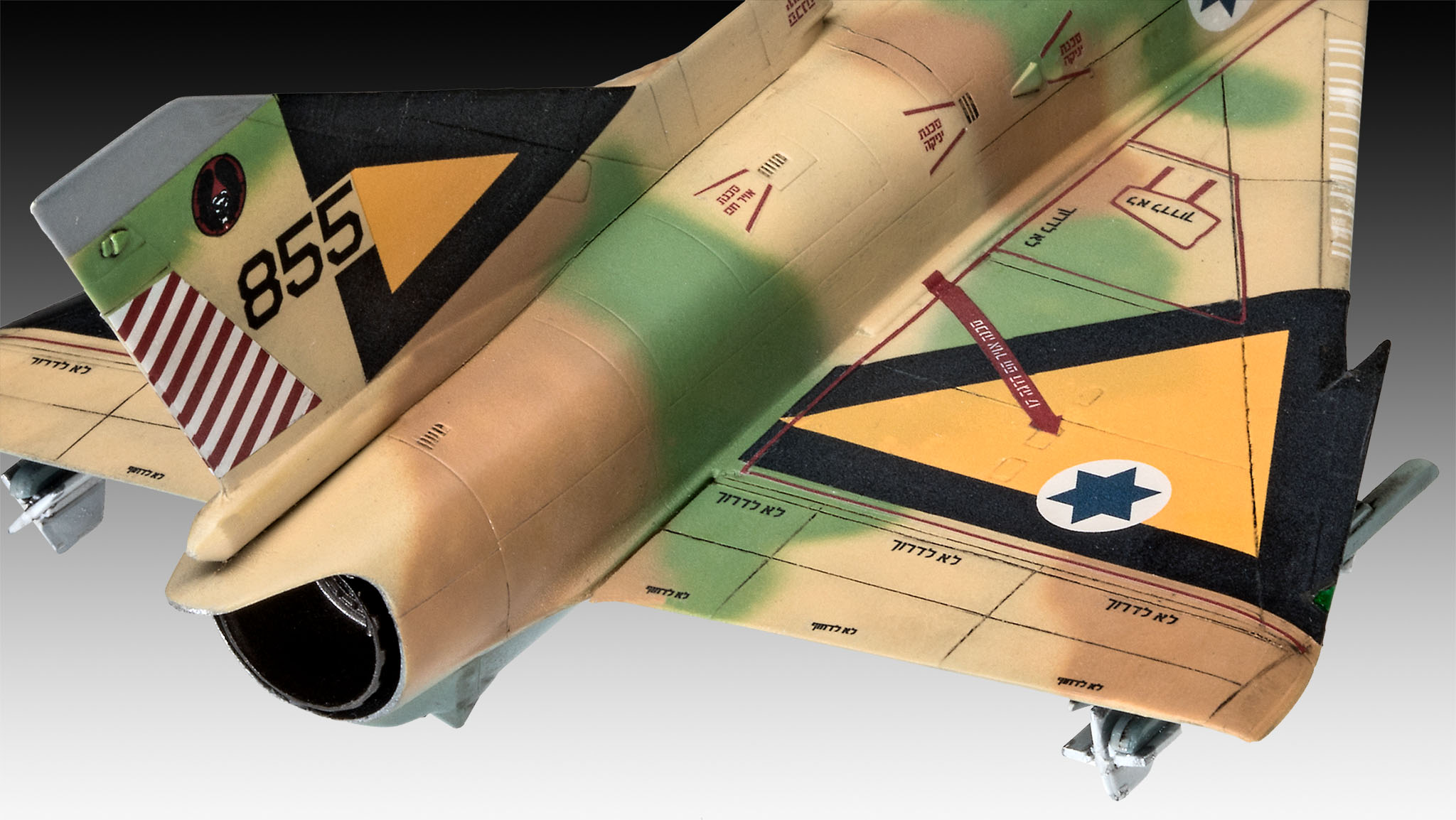 03890RE Всепогодный многоцелевой истребитель Kfir C-2 Revell