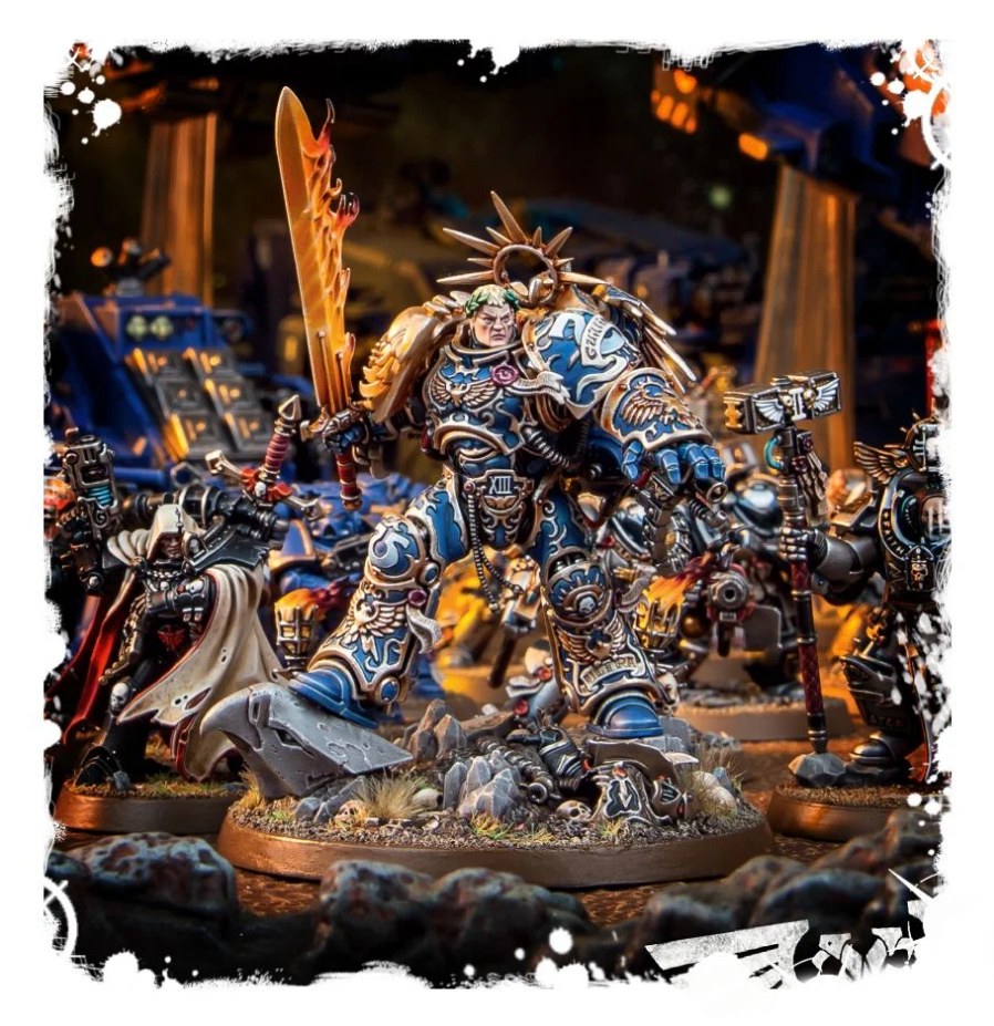 55-20GW Набор Ультрамарины. Робаут Жиллиман (Ultramarines Roboute Guilliman)