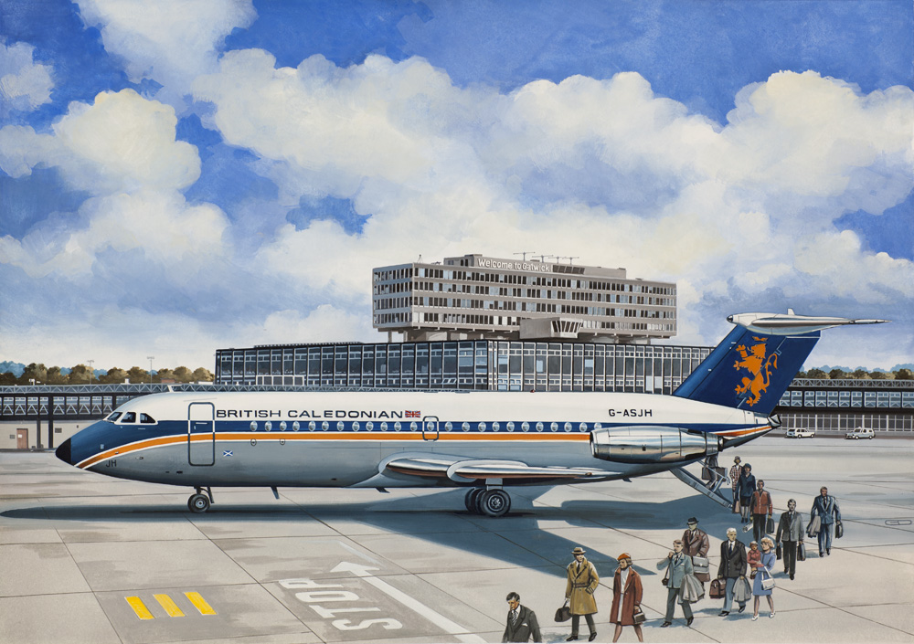 ЕЕ144143_5 Авиалайнер BAC 1-11-200 USAir Восточный экспресс