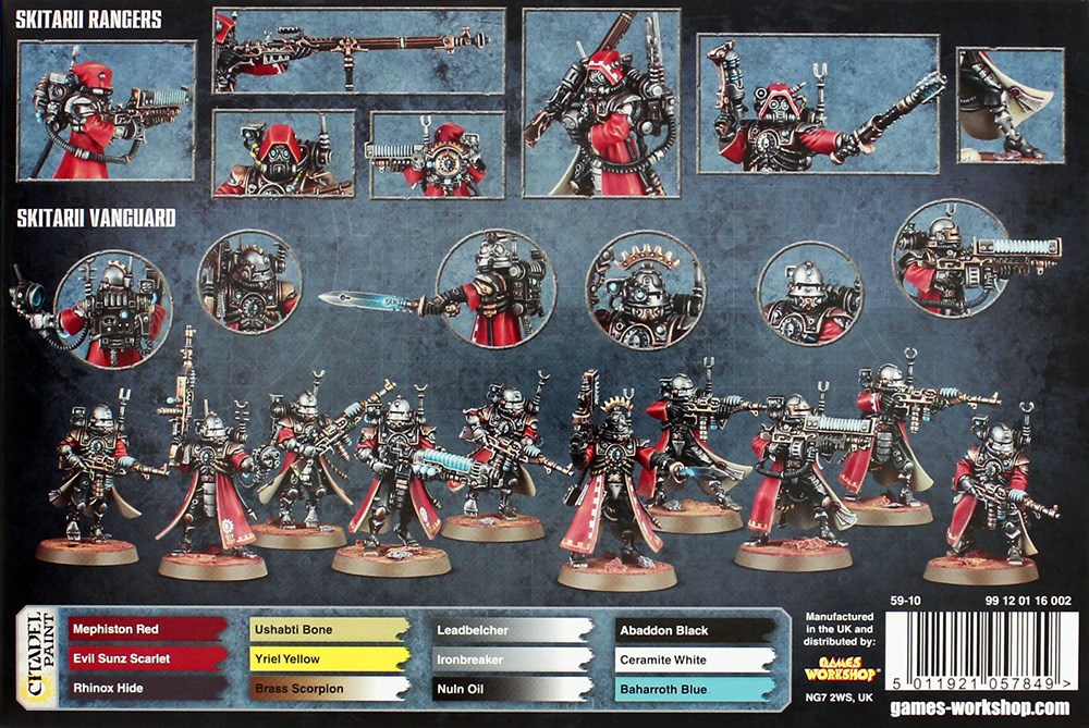 59-10GW Набор Адептус Механикус: Скитарии (Adeptus Mechanicus Skitarii)