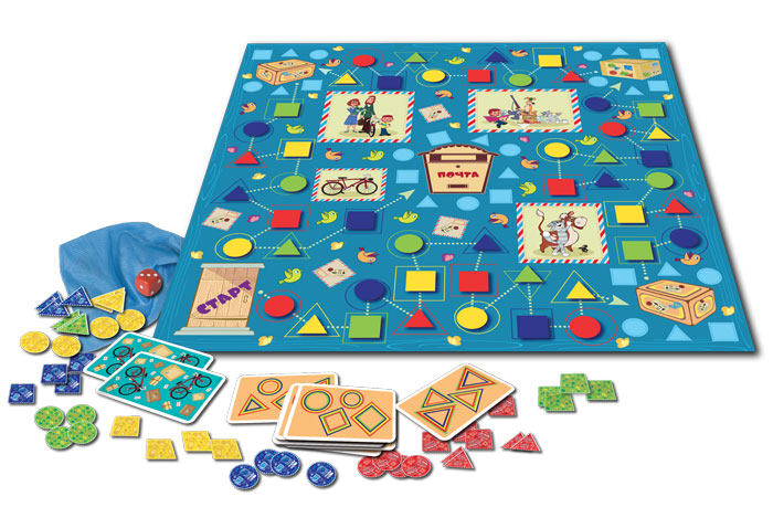 8689 Простоквашино. Геометрические фигуры.