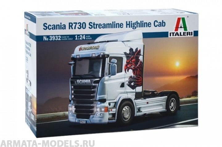 3932ИТ Грузовик SCANIA R730 STREAMLINE Italeri