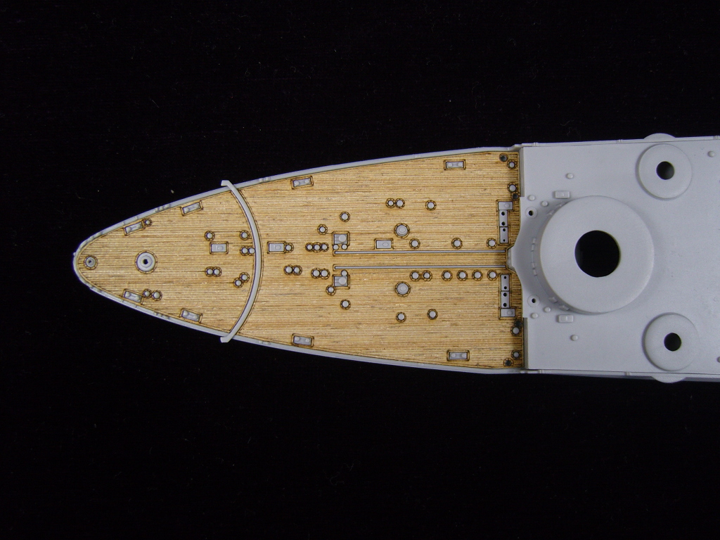 AW20018 Деревянная палуба для Italian Navy RN Roma