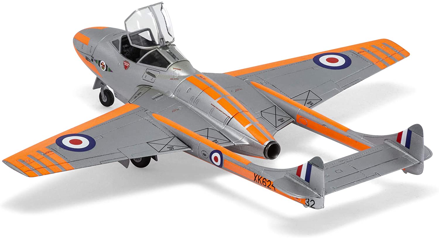 A02058A Самолет deHavilland Vampire T.11 / J-28C Airfix