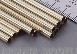 KS9835 Тонкостенная латунная трубка 3,5 мм, 3 шт