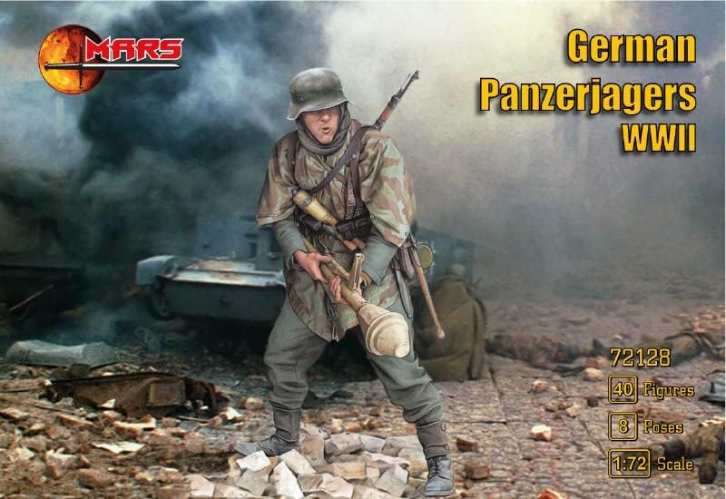 72128MR Набор фигур German Panzerjagers WWII Mars
