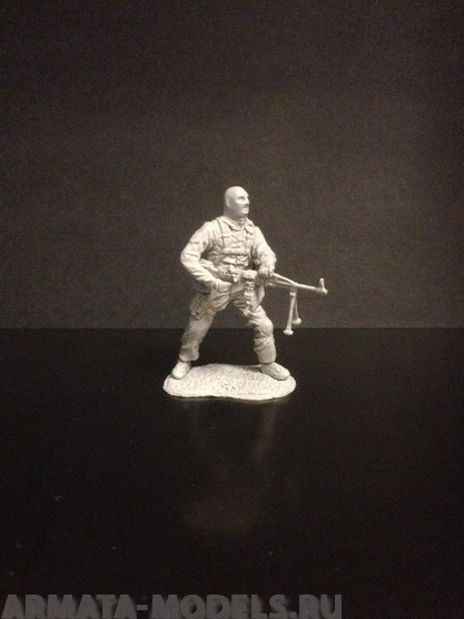 5010ТБ Боец с пулеметом в маске Три Богатыря