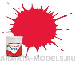 AB0238 Краска акриловая No 238 Arrow Red - Gloss - 14ml Acrylic