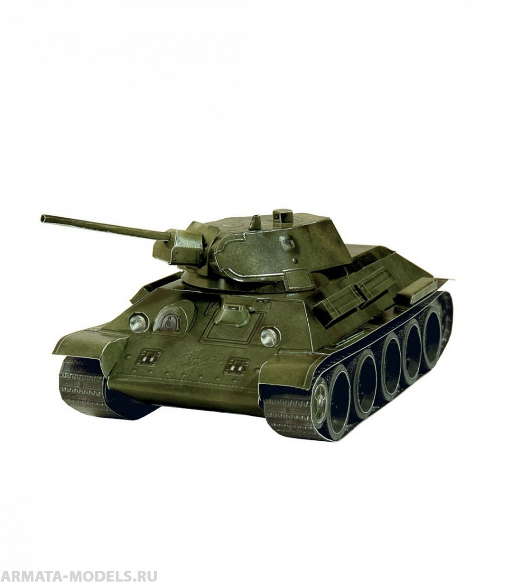 УМ.БУМ. 199 - 2 Танк Т - 34 - 76 зелёный