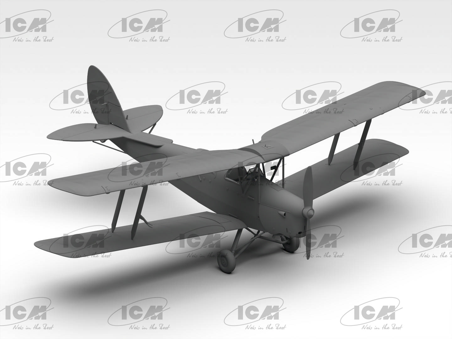 32037 DH. 82А Tiger Moth с кадетами RAF ICM
