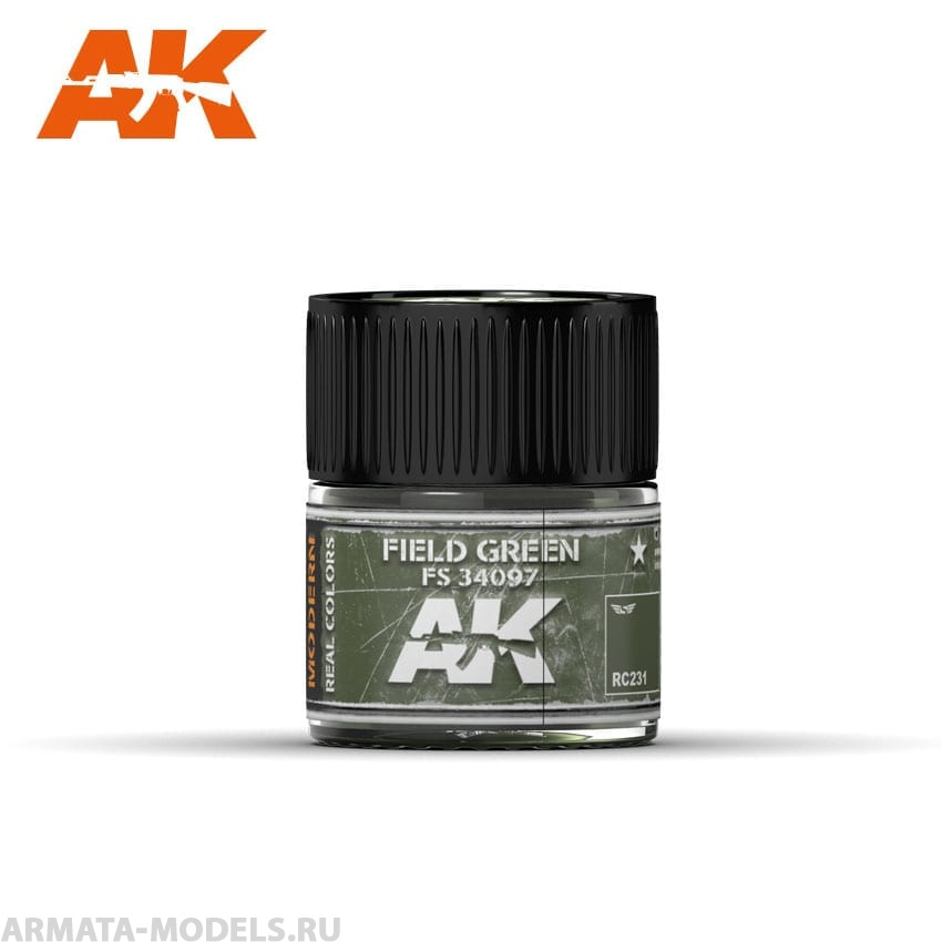 RC231 Краска Field Green FS 34097 10ml