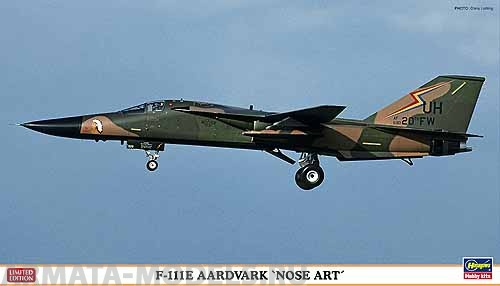 02060 Самолет  F-111E AARDVARK NOSE ART Hasegawa