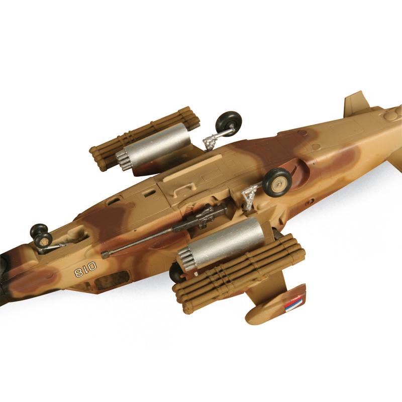 7272 Российский ударный вертолёт Ночной охотник Звезда