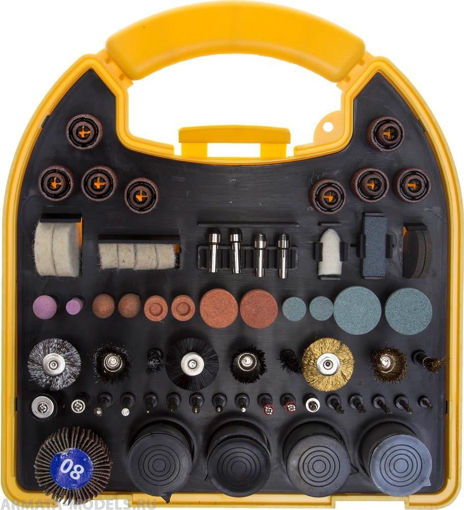 29900-H186 Набор мини-насадок MASTER для гравировальных машин, 186 предметов, пластиковый кейс