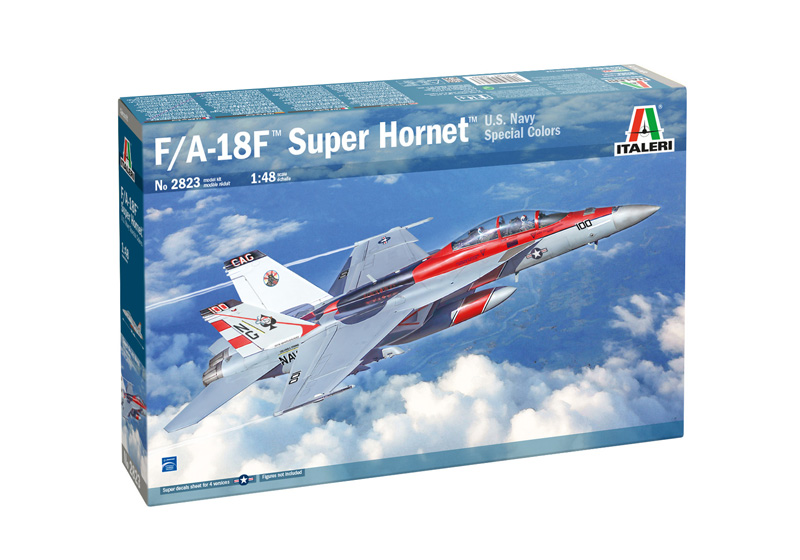 2823ИТ Самолет F/A-18F SUPER HORNET (10013160/011122/3526709, ИТАЛИЯ) Italeri