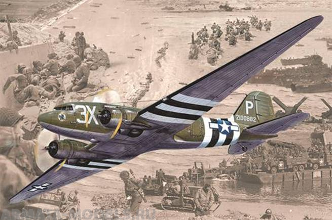 Rod300 Самолёт Douglas C-47 Skytrain (Dakota MK.III) Roden