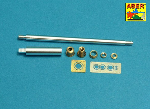 ABR-35-L-243 Точеный ствол Barrel for German 8,8cm Kw.K 43 (L/71) gun used on Tiger B Henschel-Turm  для Meng