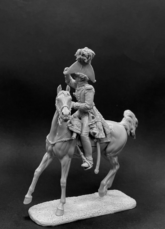 CHM-54262. Адъютант Лейб-Гвардии Литовского полка, Россия 1812-14 гг. 54 мм. Материал - смола. Chronos Miniatures